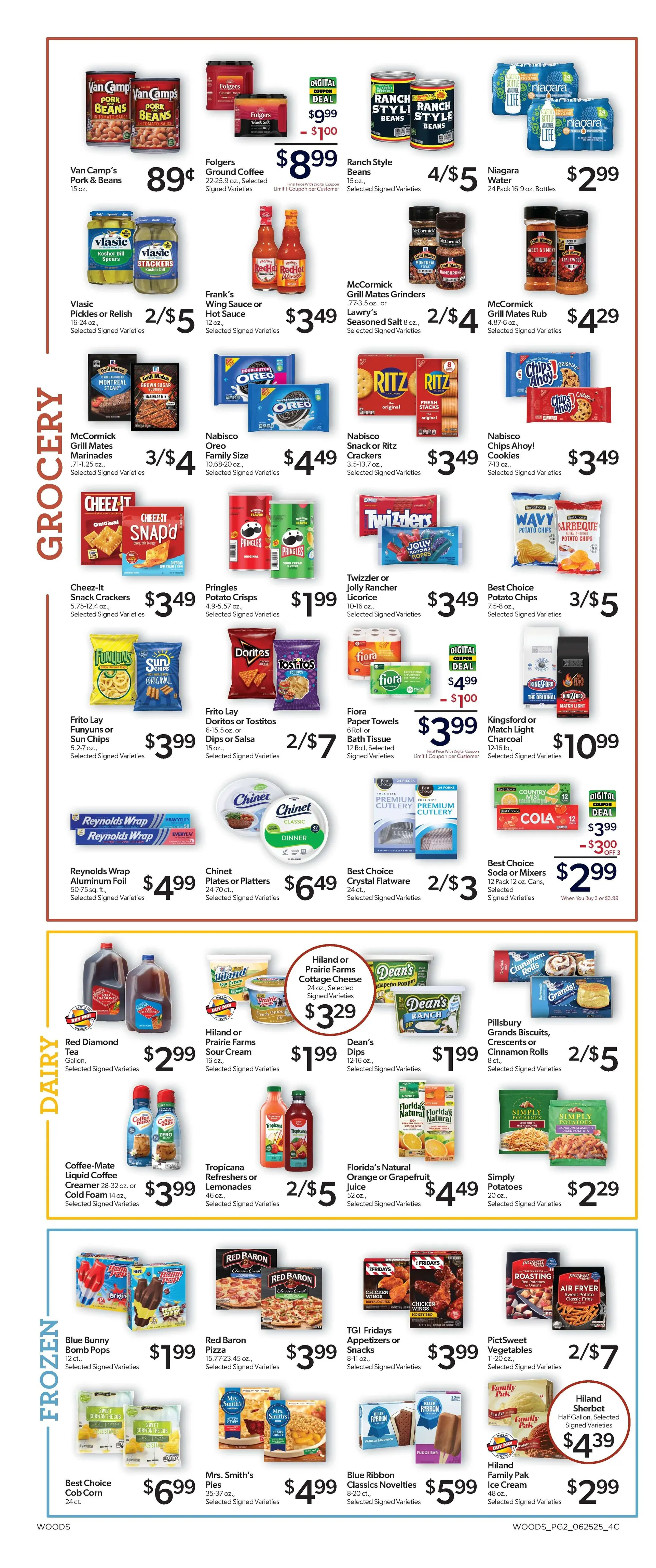 Weekly ad  Woods Supermarket weekly ads from June 25 to July 8 2025 - Page 2