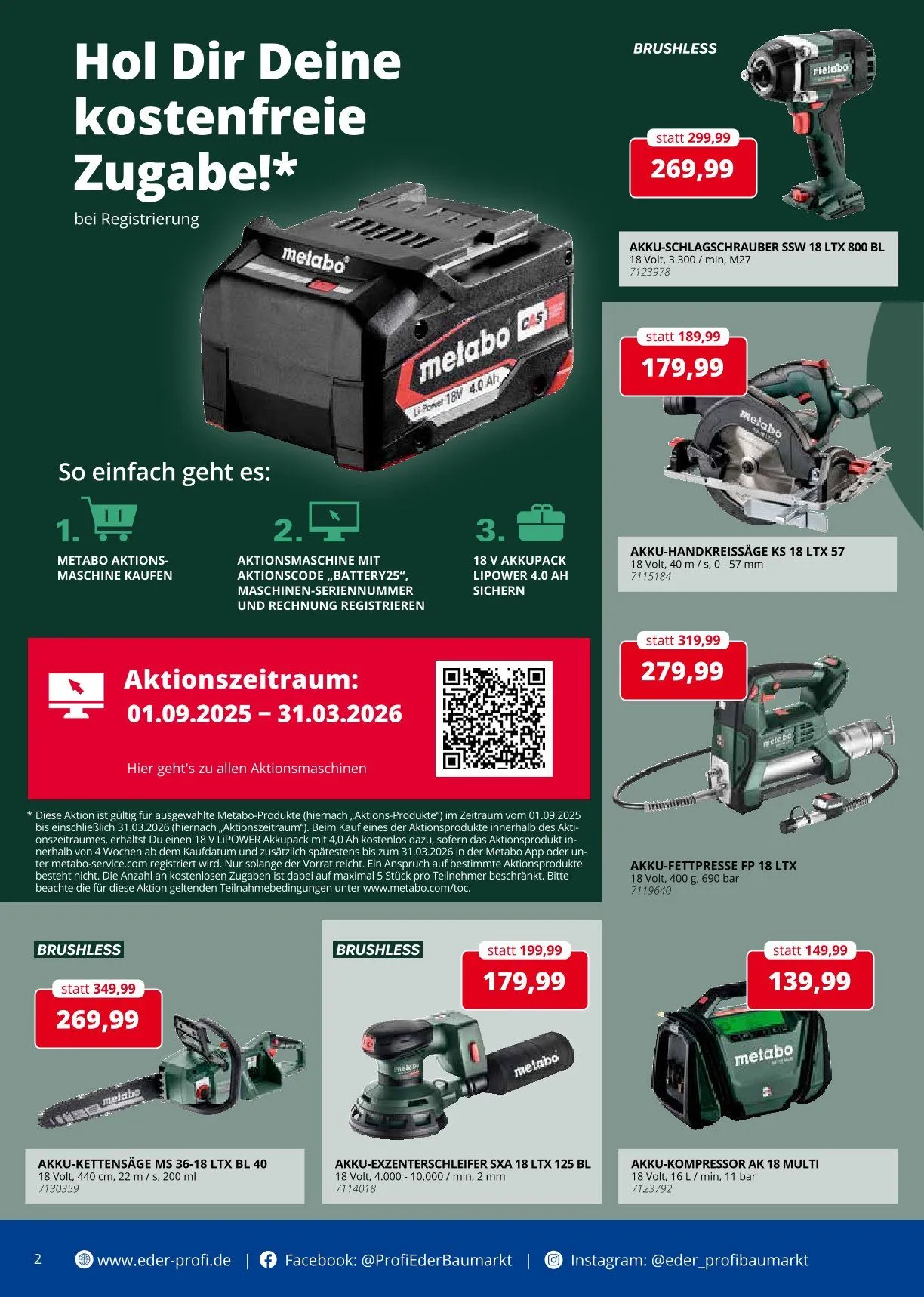 Eder Profi Prospekte von 18. Februar bis 28. Februar 2026 - Prospekt seite 2