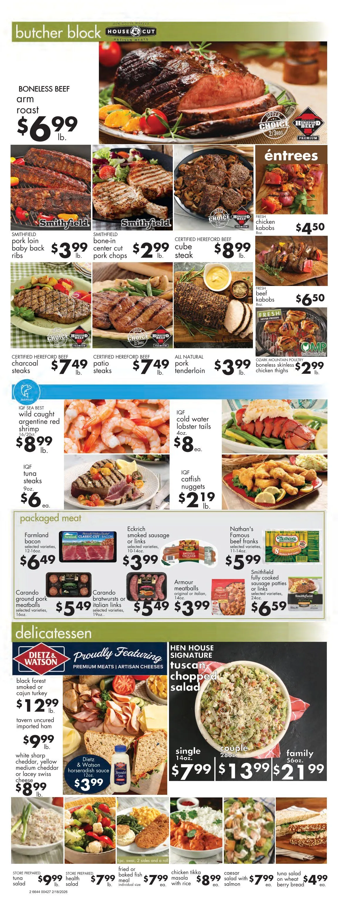 Weekly ad  Hen House Sales from February 18 to February 24 2026 - Page 2