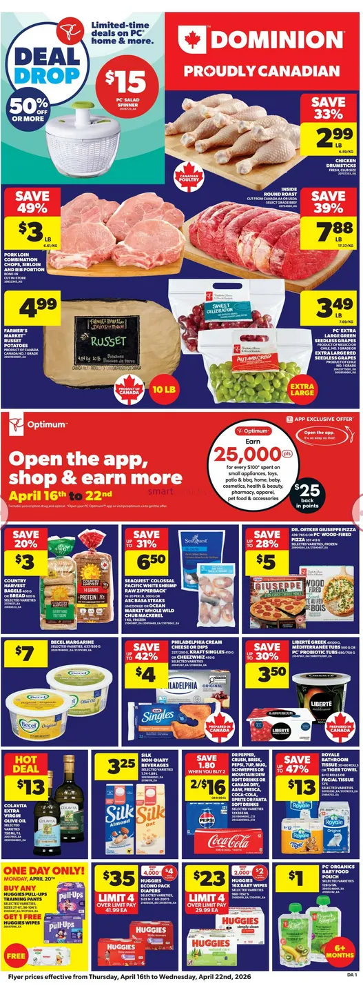 Dominion Sales from April 16 to April 22 2026 - flyer page 2