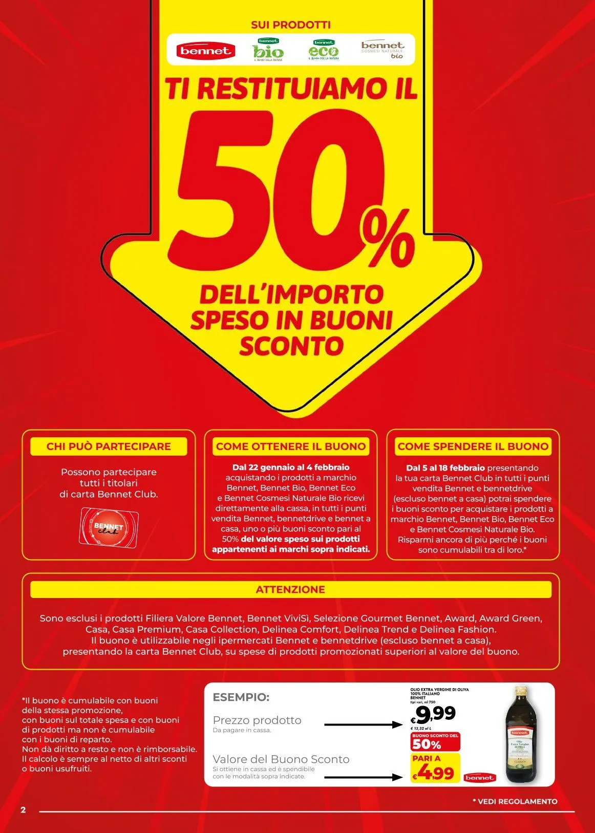 Volantini bennet da 22 gennaio a 4 febbraio di 2026 - Pagina del volantino 2
