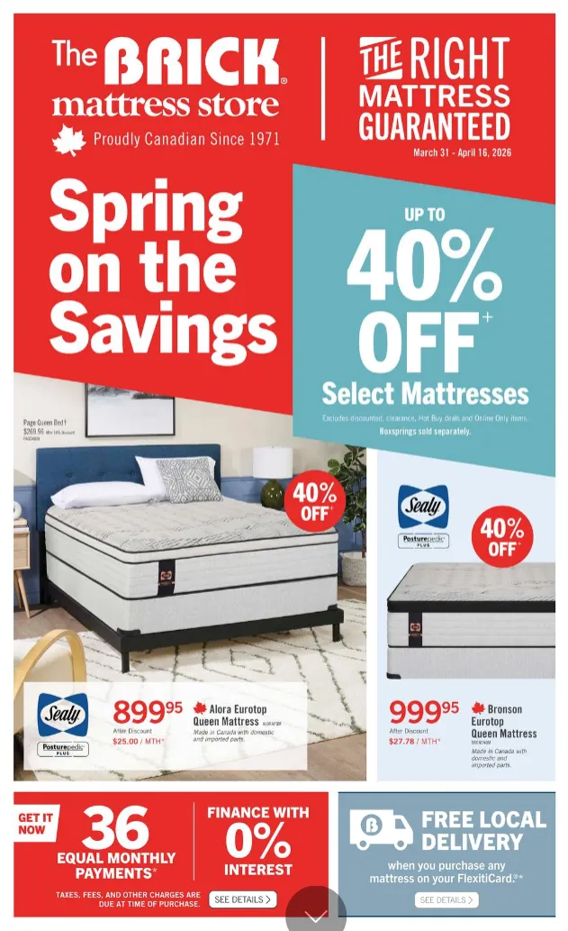 The Brick Sales from March 31 to April 16 2026 - flyer page 2