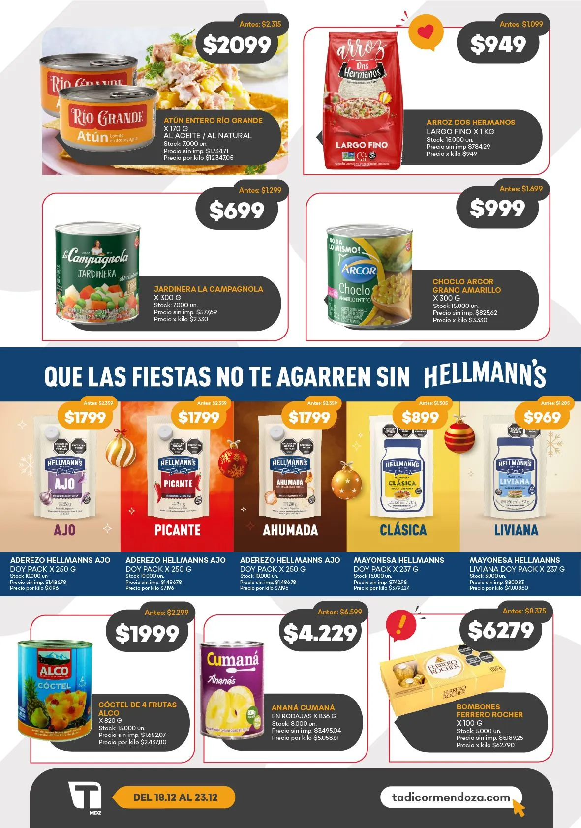 Ofertas de Supermercados Tadicor Ofertas 18 de diciembre al 24 de diciembre 2025 - Página 2 del catálogo