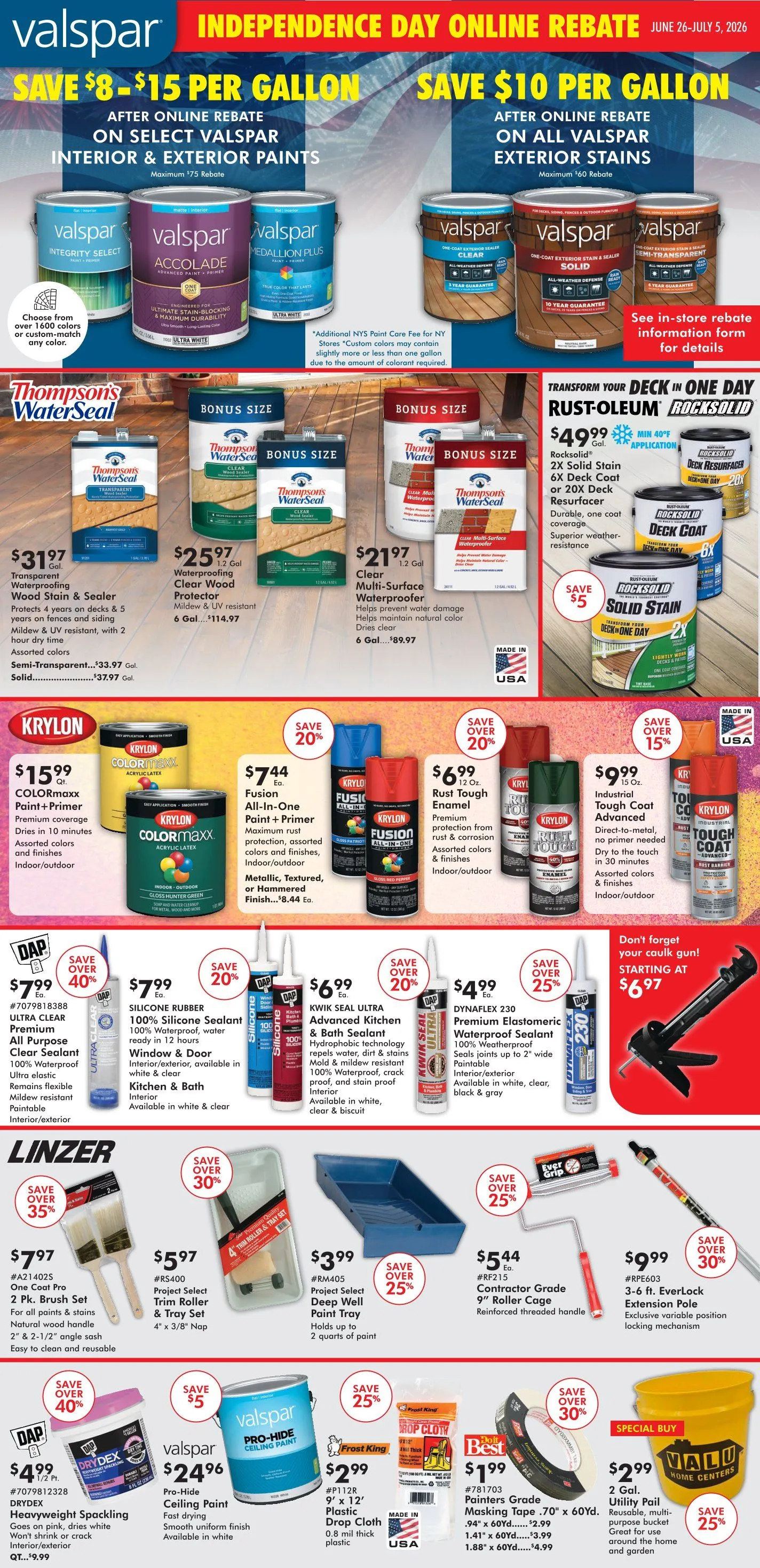 Weekly ad Valu Home Centers Sales from June 28 to July 4 2026 - Page 2