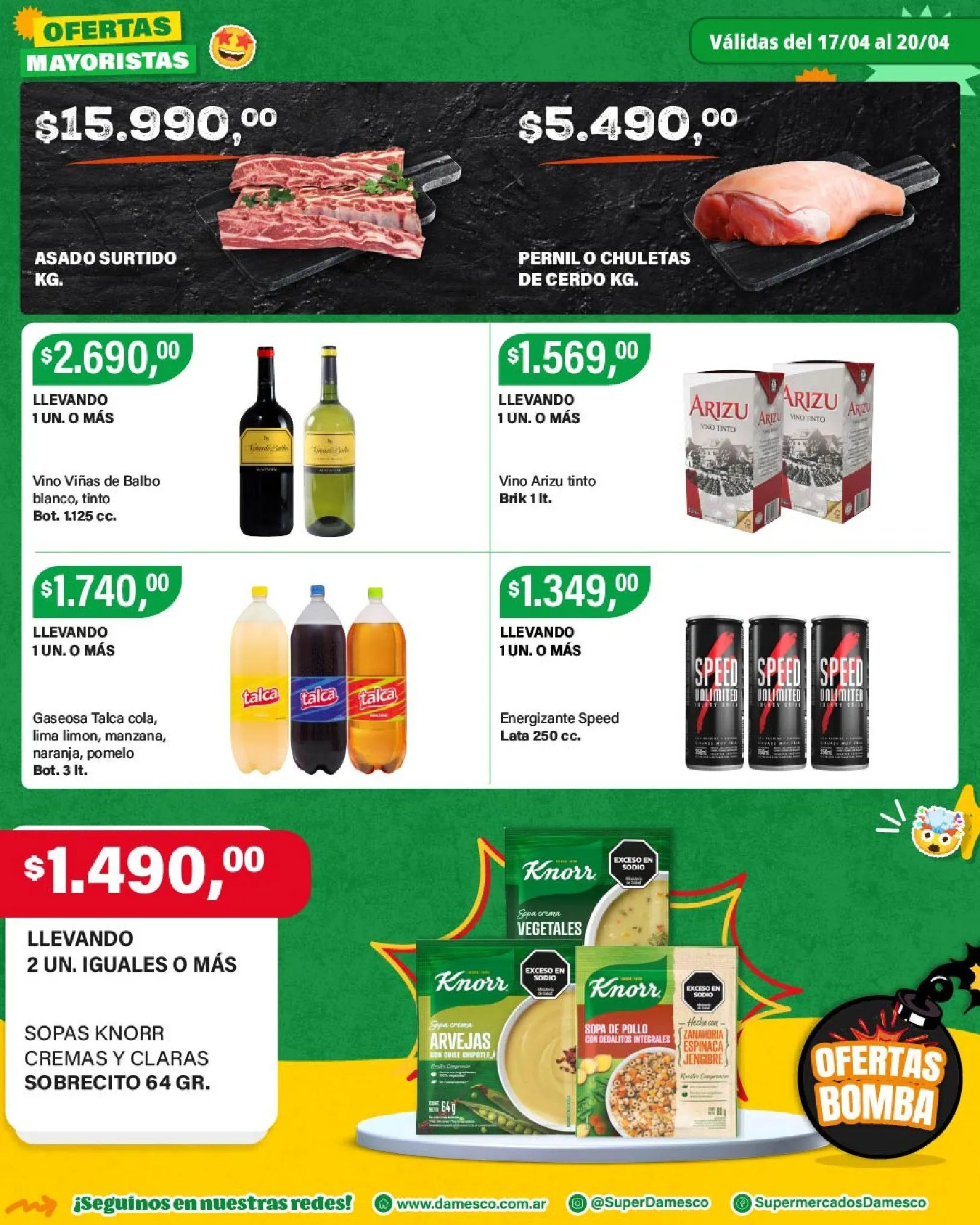 Ofertas de Ofertas Damesco 17 de abril al 20 de abril 2026 - Página 2 del catálogo