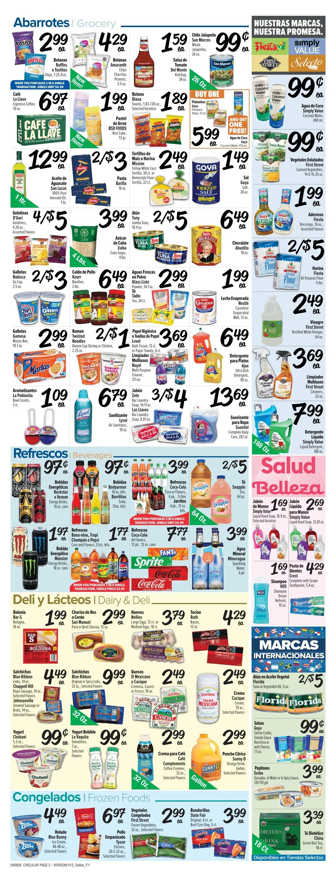 Weekly ad Fiesta Mart Sales from April 8 to April 14 2026 - Page 2