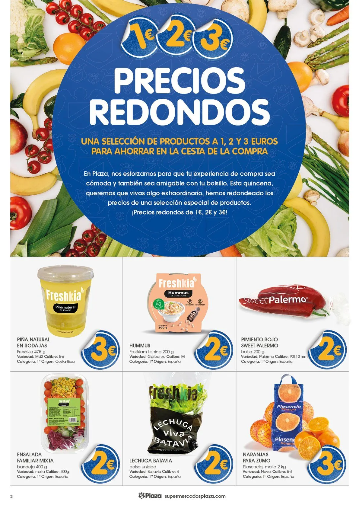 Catálogo de Supermercados Plaza Ofertas 22 de enero al 4 de febrero 2026 - Página 2