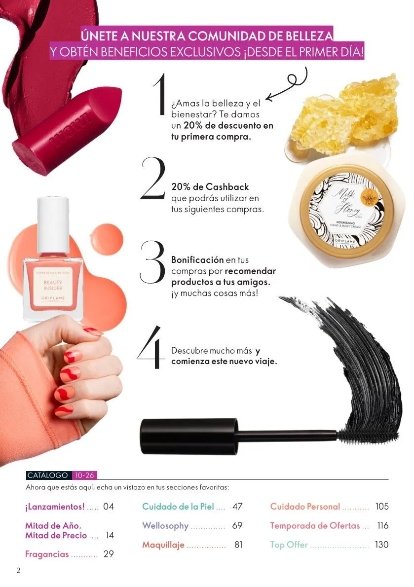 Catálogo de Oriflame Ofertas 11 de julio al 31 de julio 2026 - Pagina 2