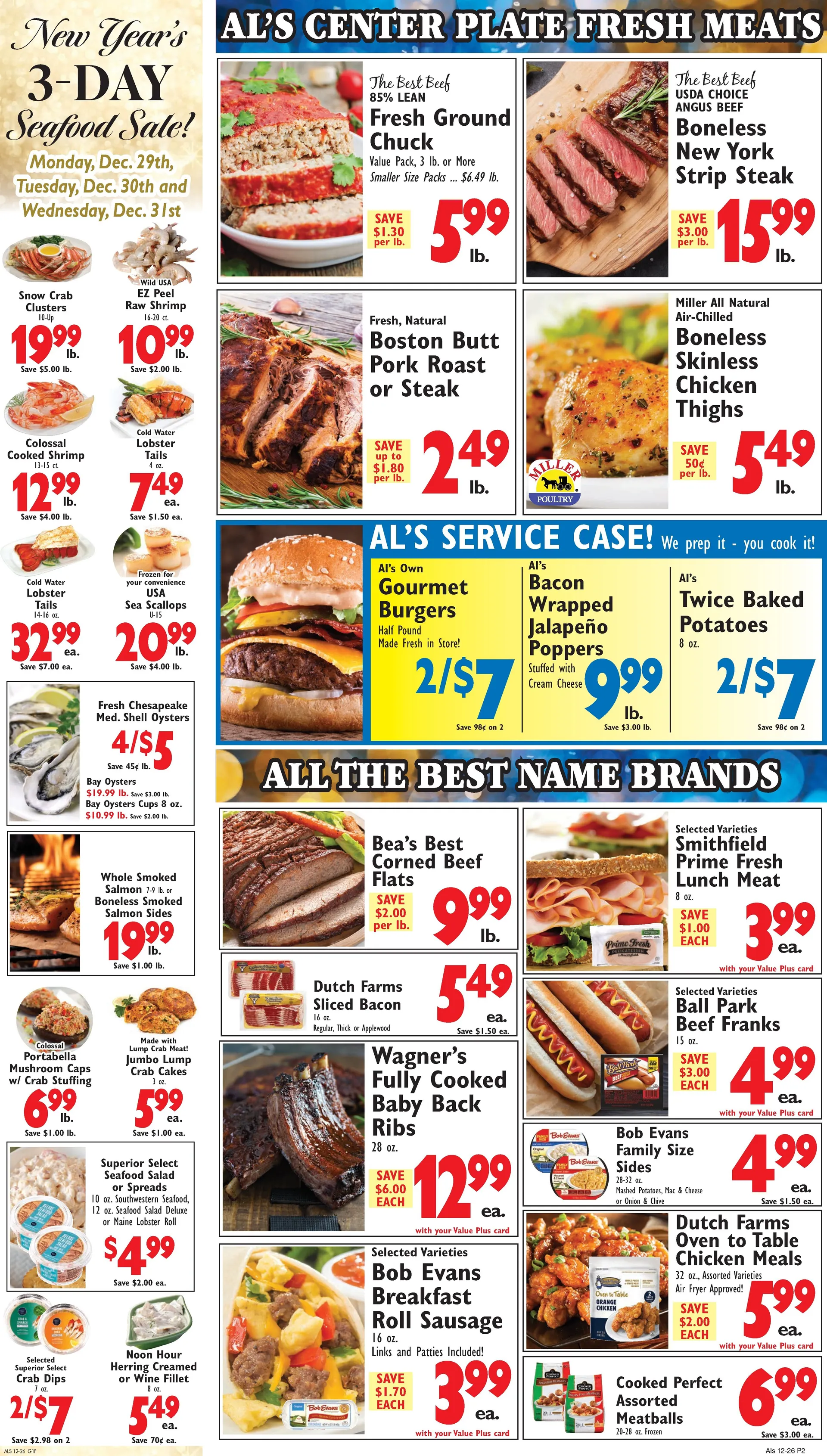 Weekly ad Al's Supermarket  from December 26 to January 1 2026 - Page 2