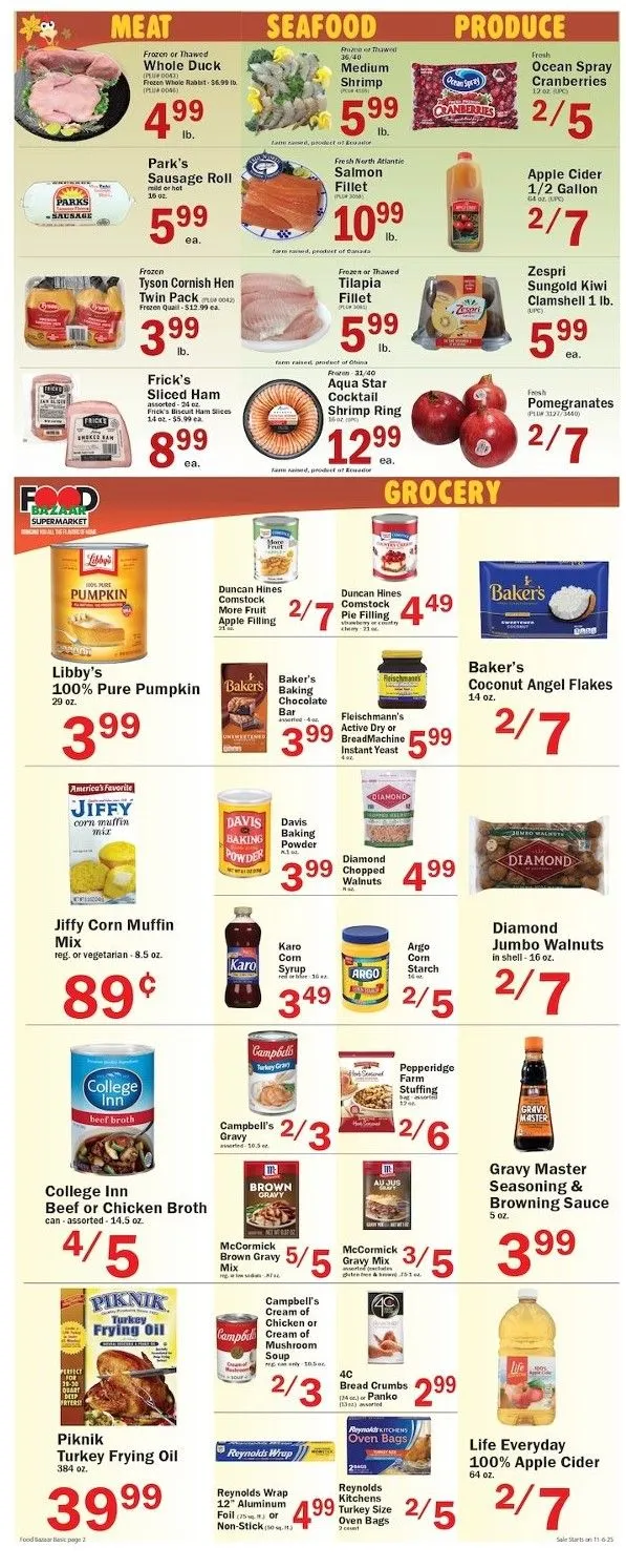 Weekly ad Food Bazaar Sales from November 6 to November 12 2025 - Page 2
