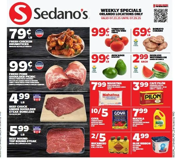 Weekly ad Sedano's Sales from July 24 to July 30 2025 - Page 