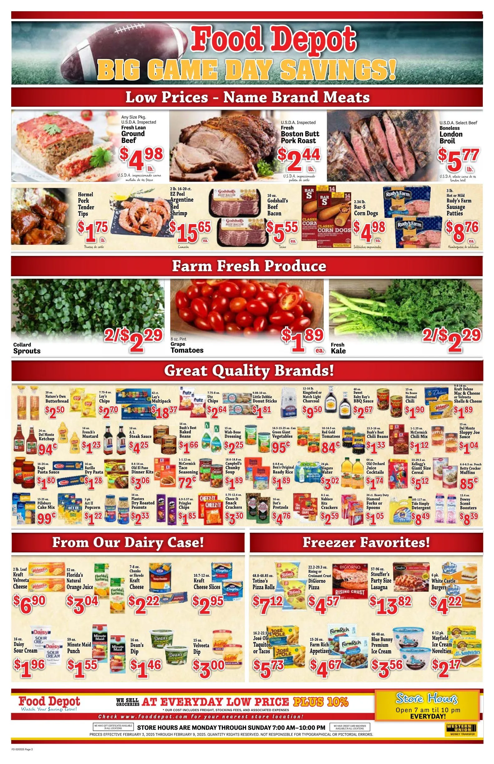 Weekly ad Food Fest Depot Deals from February 7 to February 9 2025 - Page 2