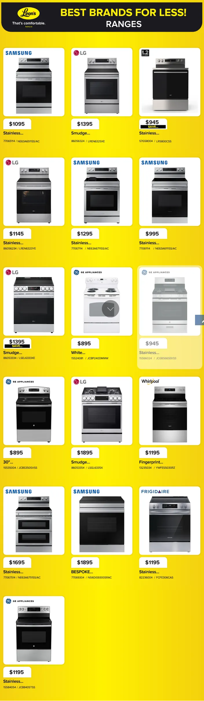 Leon's Sales from April 16 to April 22 2026 - flyer page 2