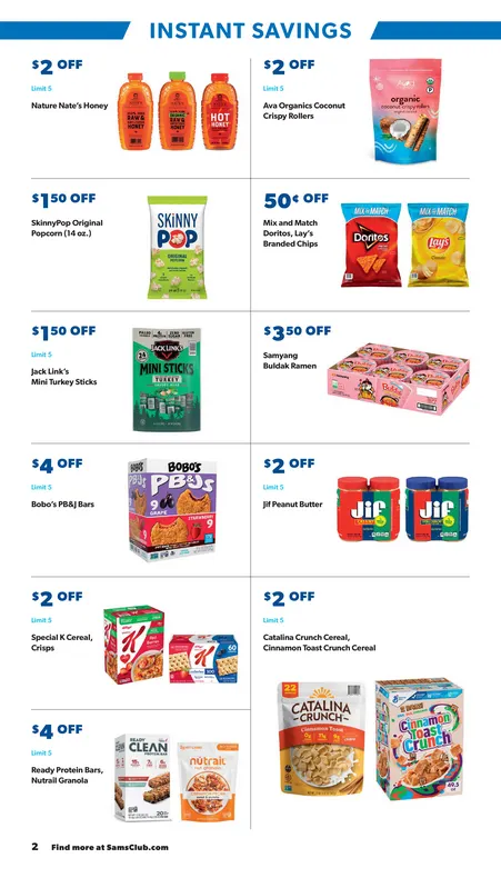Weekly ad Sam's Club Sales from January 2 to December 25 2025 - Page 2