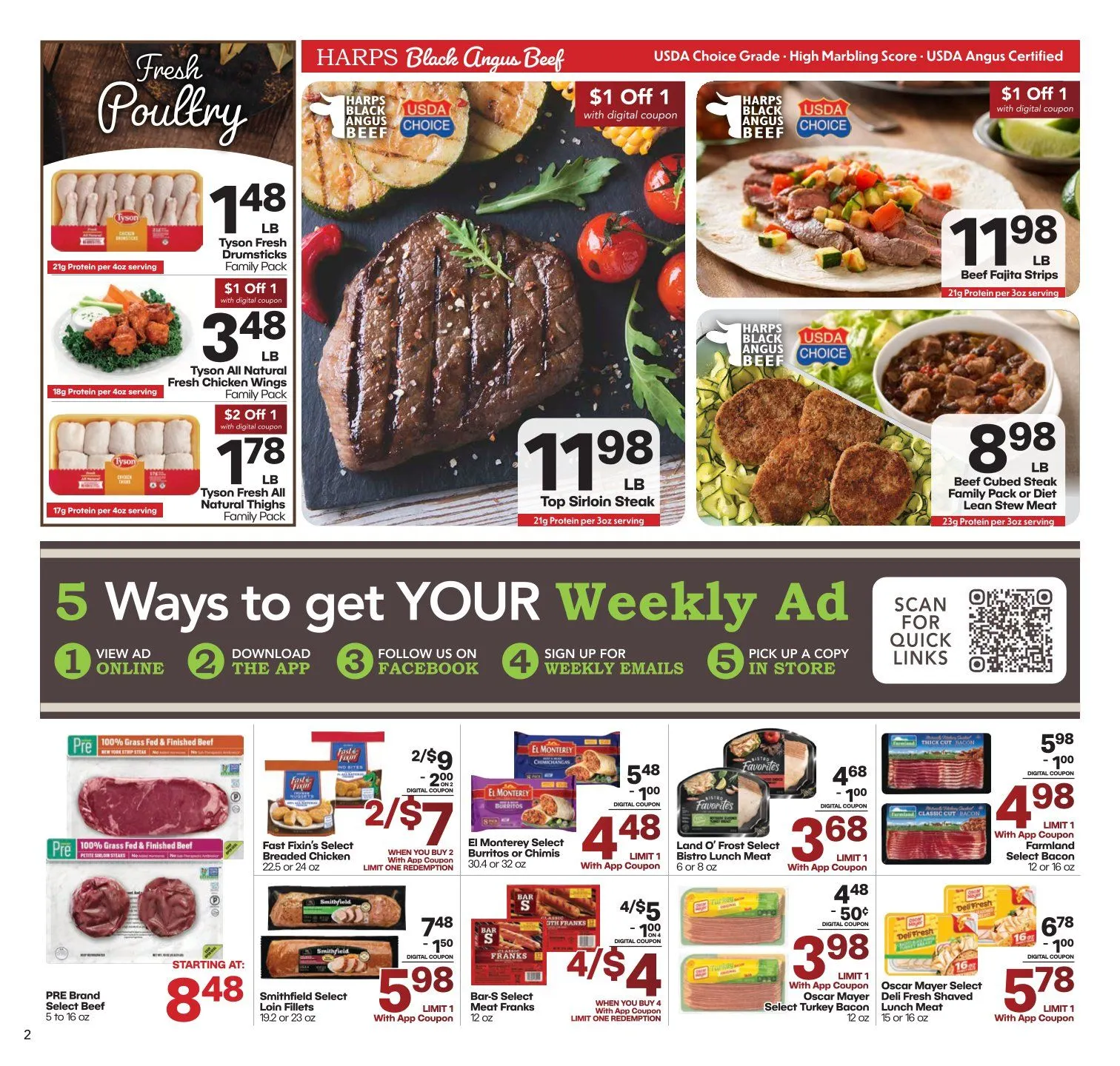 Weekly ad Harps Foods Sales from December 10 to December 16 2025 - Page 2