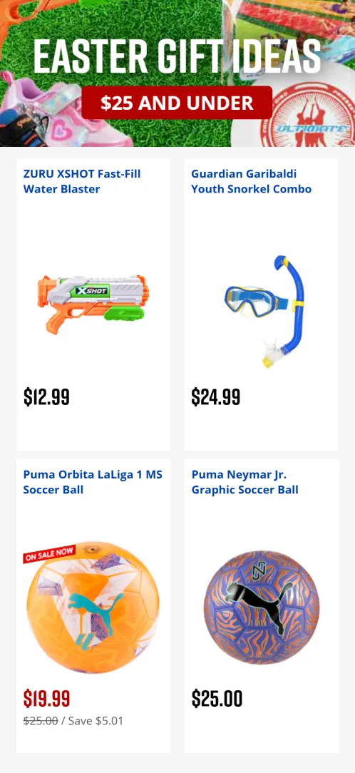 Weekly ad Easter gifts from April 9 to April 17 2025 - Page 1