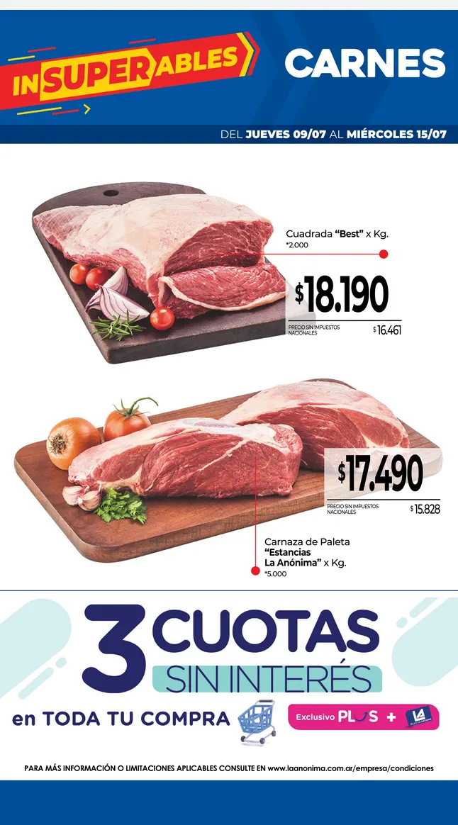 Ofertas de La Anonima Ofertas 9 de julio al 15 de julio 2026 - Página 2 del catálogo