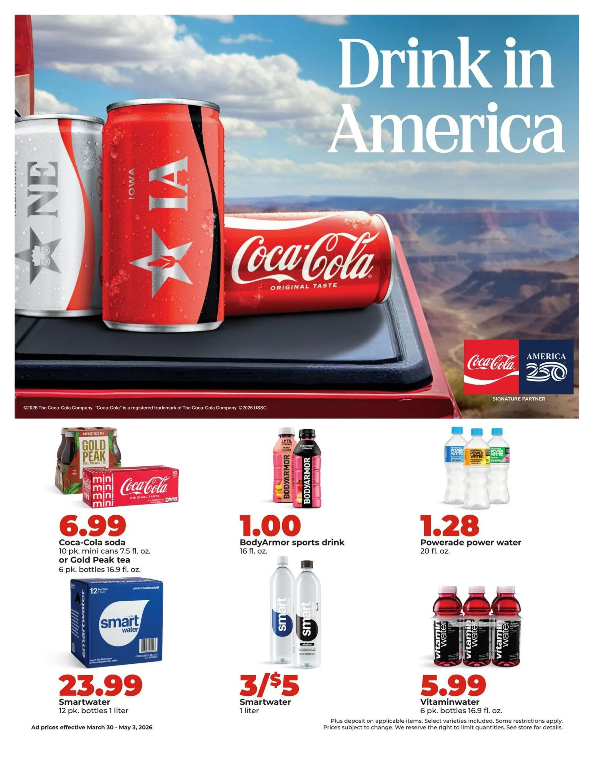 Weekly promotion HyVee Sales spanning from March 30 to May 3 2026 - Page 2 for Catalogue 365