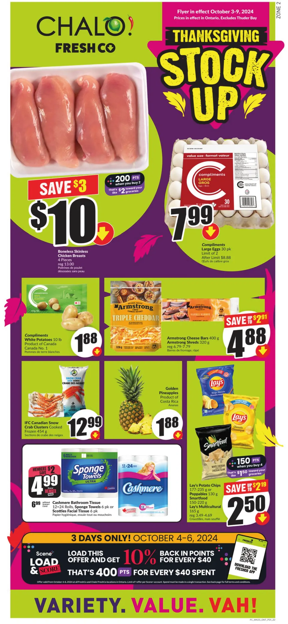 Chalo Clearance Sale from October 2 to October 9 2024 - flyer page 1