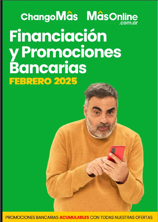 Ofertas de ChangoMas Promociones Bancarias 3 de febrero al 28 de febrero 2025 - Página 1 del catálogo