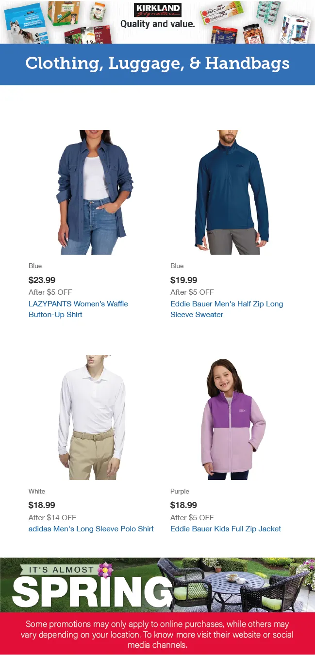 Costco Weekly Ad from March 18 to April 1 2025 - flyer page 17