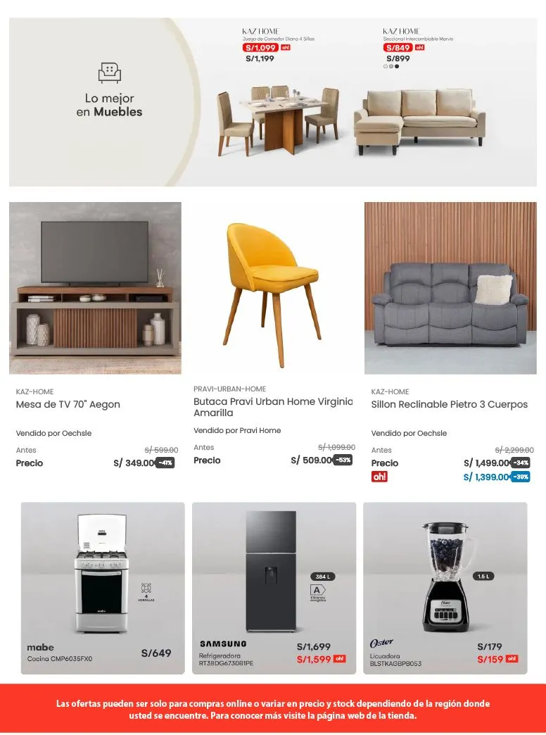 Catalogo de Oechsle Ofertas de la semana 12 de mayo al 26 de mayo 2025 - Pag 2