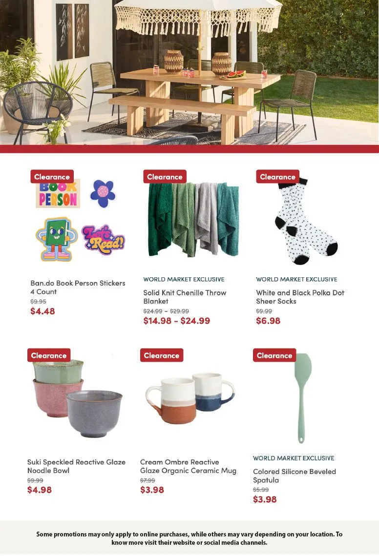 Weekly ad World Market Weekly Ad from May 12 to May 26 2025 - Page 4