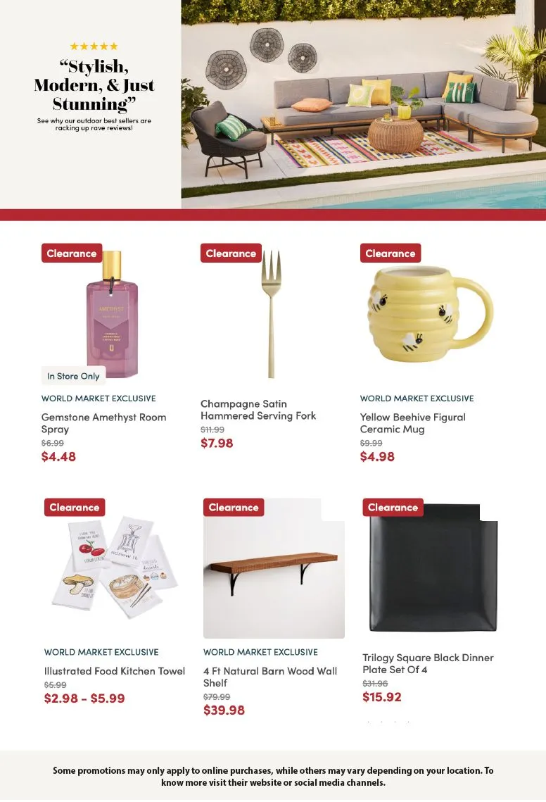 Weekly ad World Market Weekly Ad from May 12 to May 26 2025 - Page 3