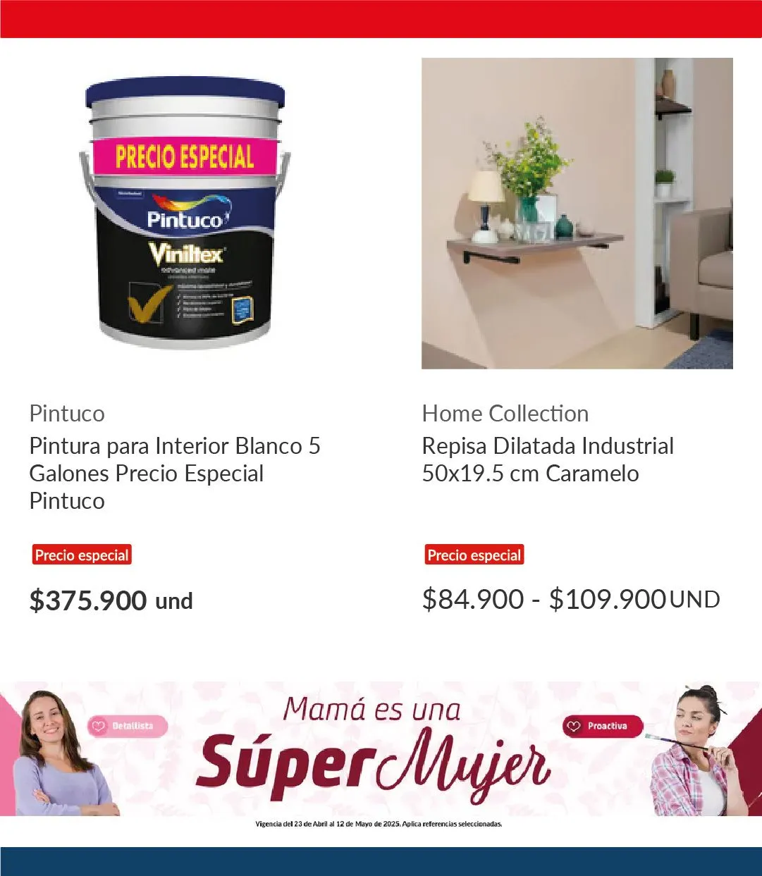 Catalogo de Homecenter Ofertas semanales! 25 de abril al 9 de mayo 2025 - Pag 4