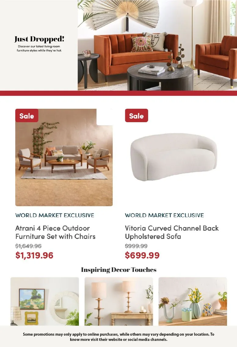 Weekly ad World Market Weekly Ad from May 12 to May 26 2025 - Page 5