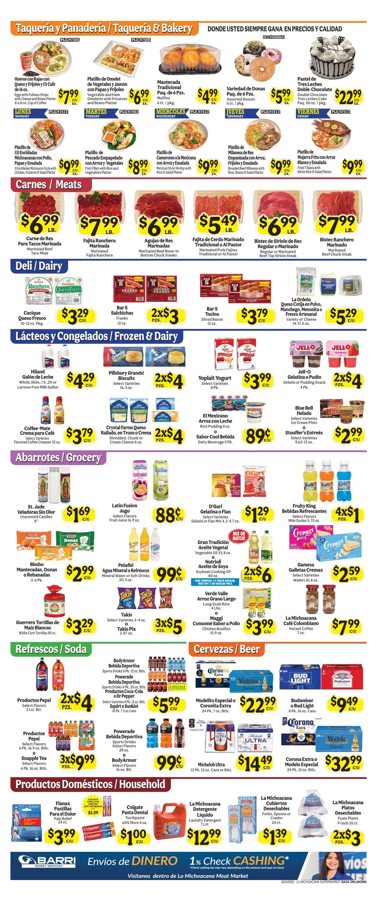 Weekly ad La Michoacana Sales from June 24 to June 30 2026 - Page 2