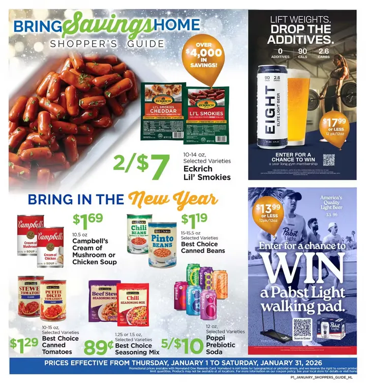 Weekly ad Homeland Sales from January 1 to January 31 2026 - Page 2