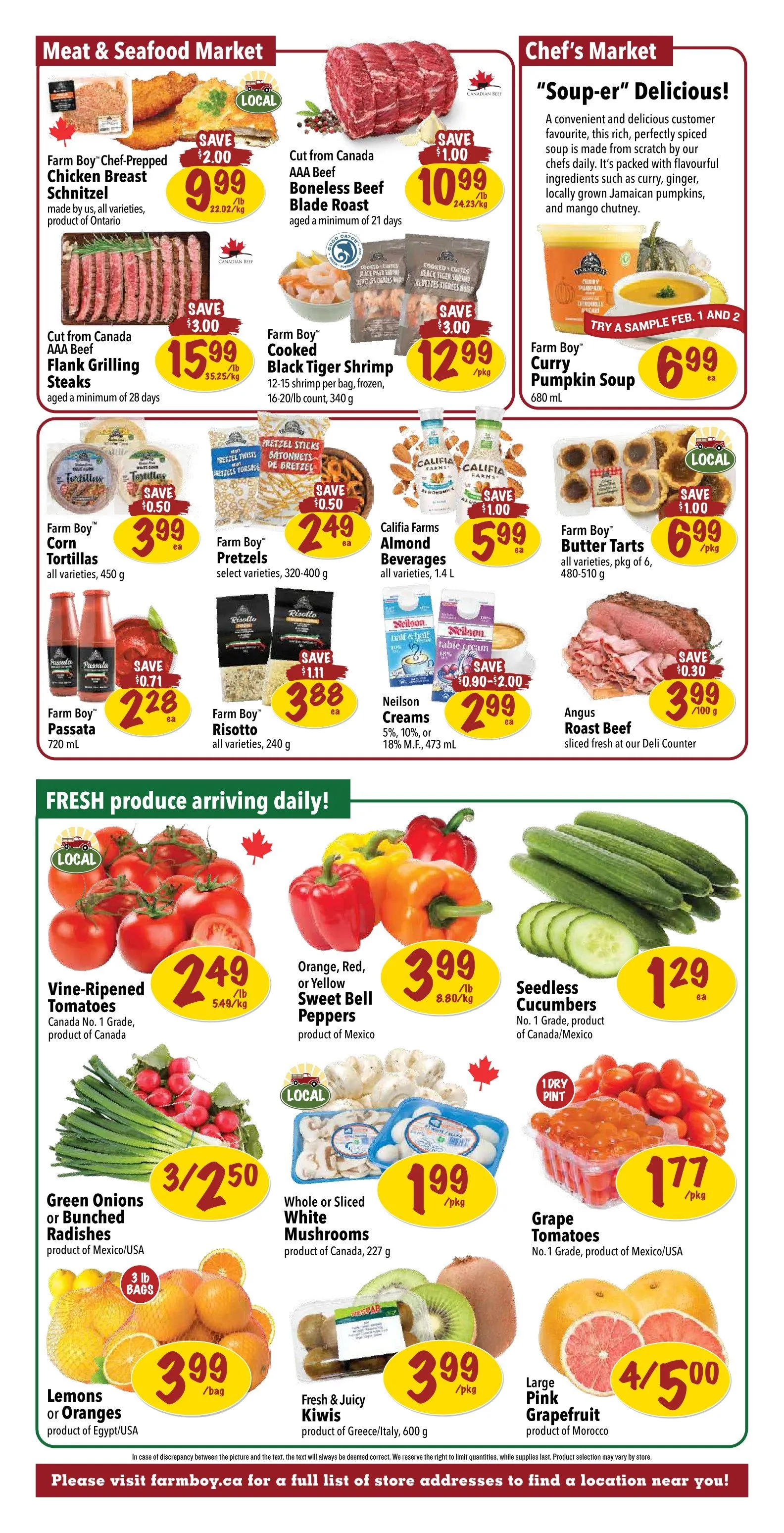 Farm Boy flyers from January 30 to February 5 2025 - flyer page 2