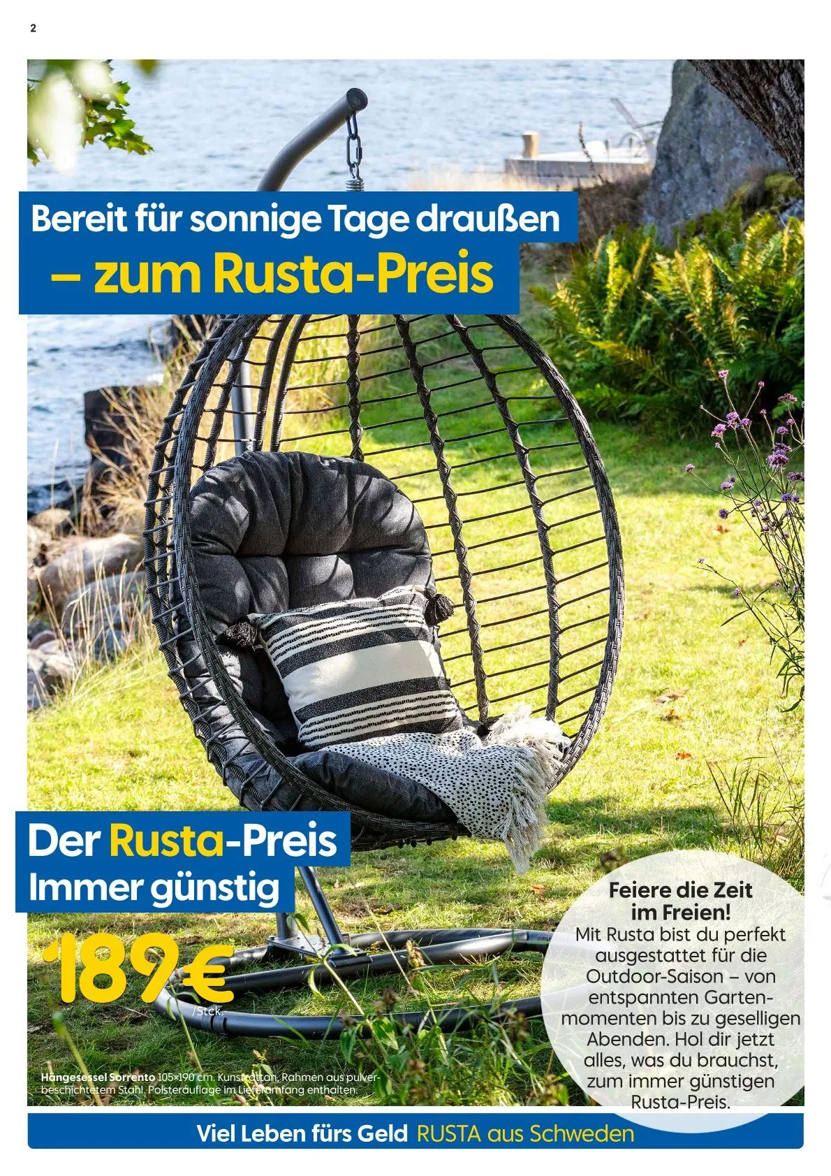 Rusta Angebote von 2. Mai bis 8. Mai 2026 - Prospekt seite 2