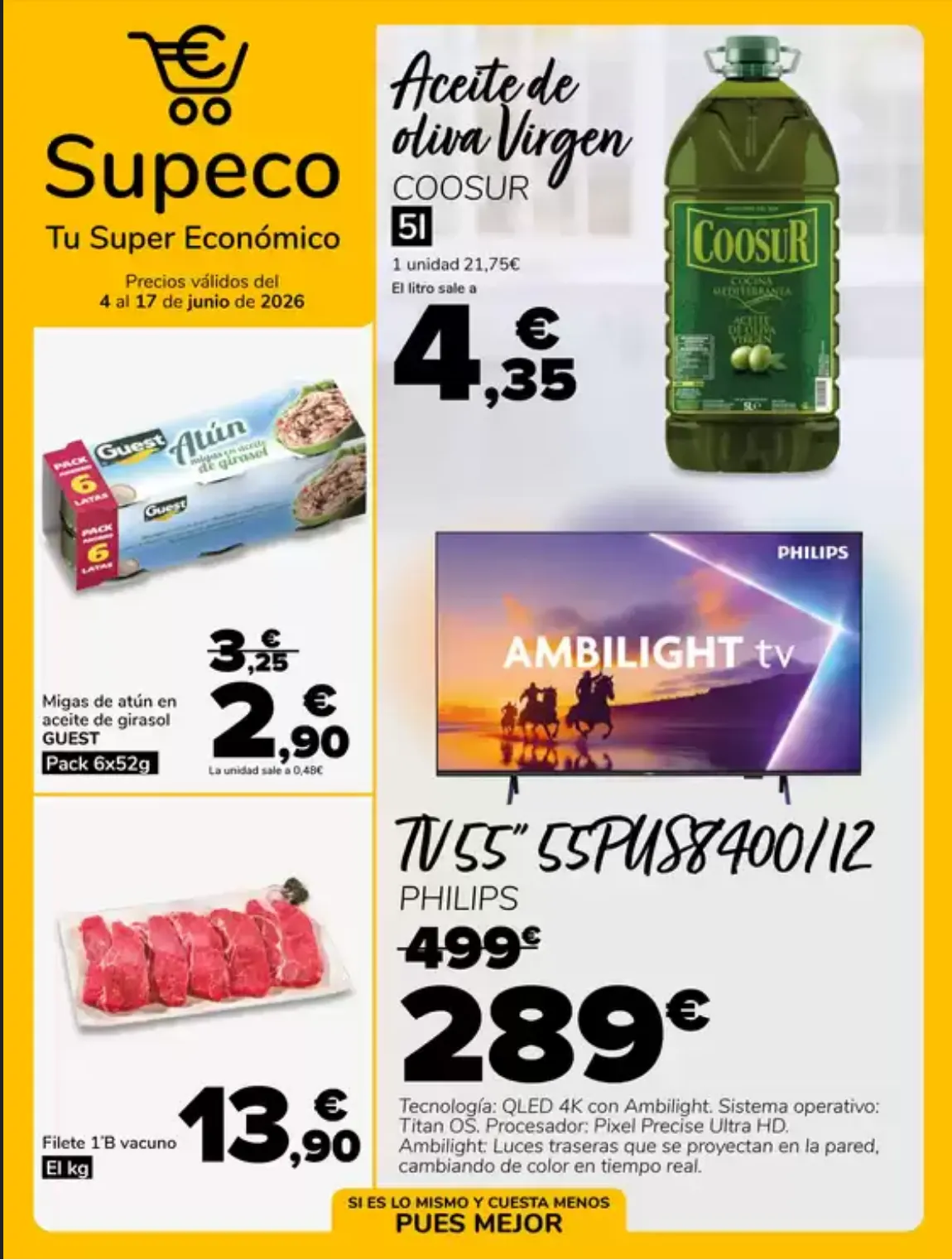 Catálogo de Supeco Ofertas  4 de junio al 17 de junio 2026 - Página 1