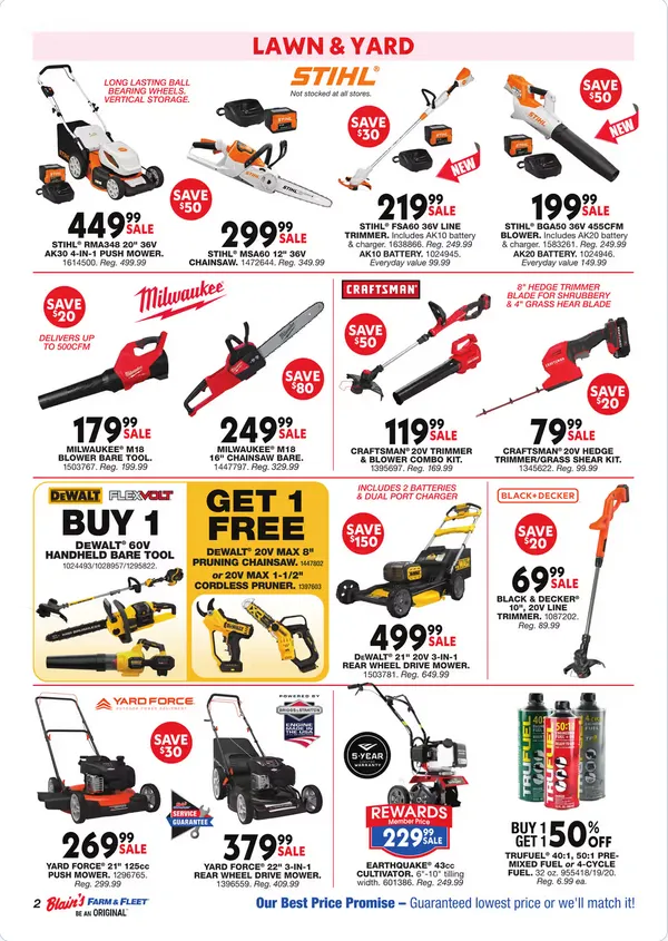 Weekly ad Blain's Farm & Fleet Sales from April 16 to April 26 2026 - Page 2