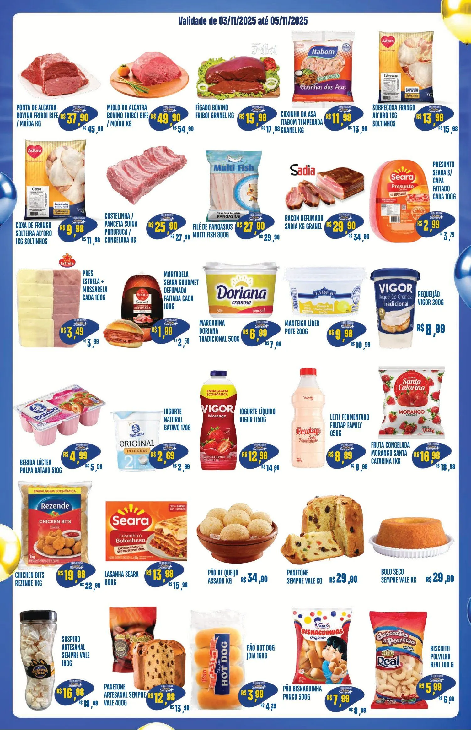 Encarte de Folhetos Sempre Vale Supermercados  3 de novembro até 5 de novembro 2025 - Pagina 2