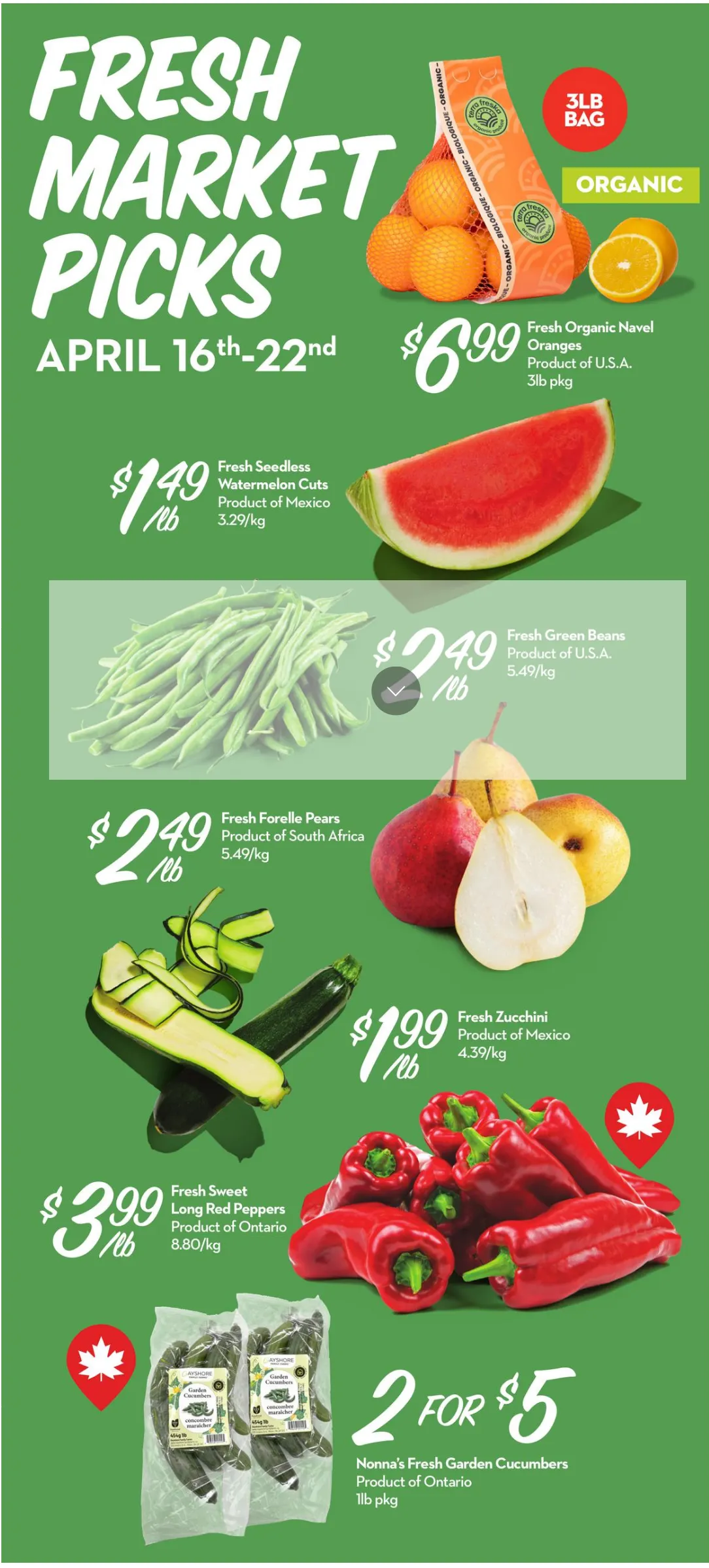 Longo's Sales from April 16 to April 21 2026 - flyer page 2