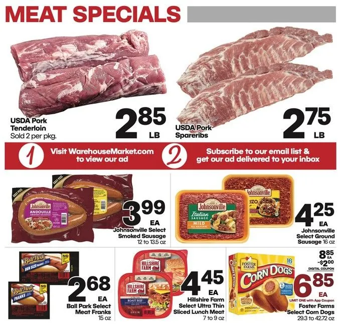 Weekly ad Warehouse Market weekly ads from June 25 to July 1 2025 - Page 2