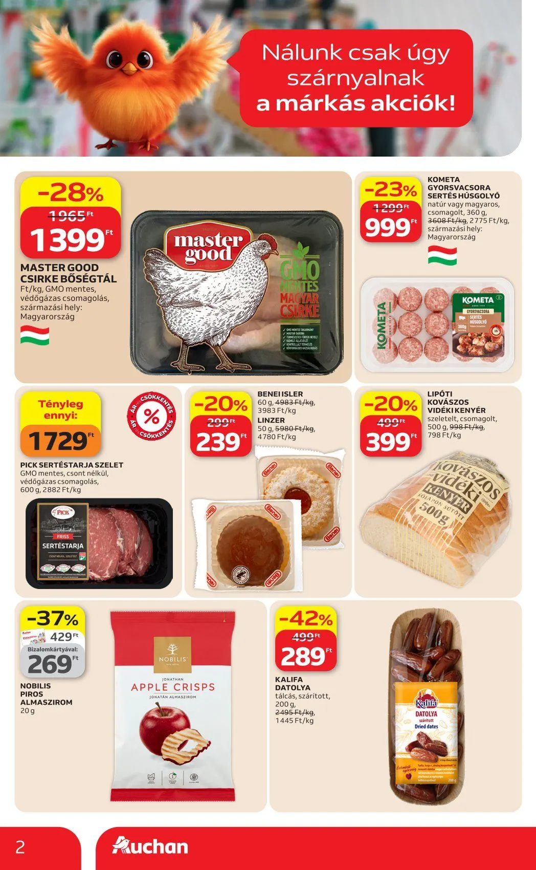 Katalógus Auchan Ajánlatai április 9.-tól április 22.-ig 2026. - Oldal 2