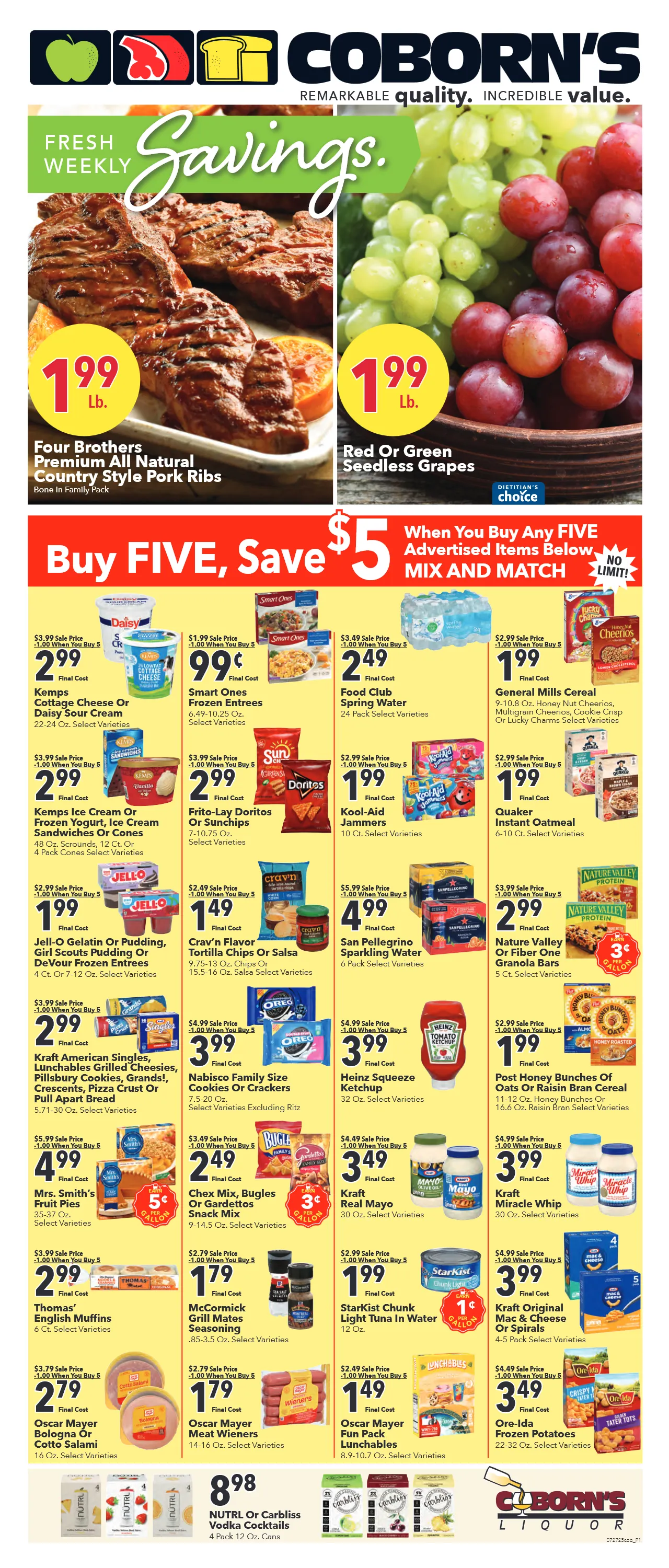 Weekly ad Coborn's Sales from July 27 to August 3 2025 - Page 1