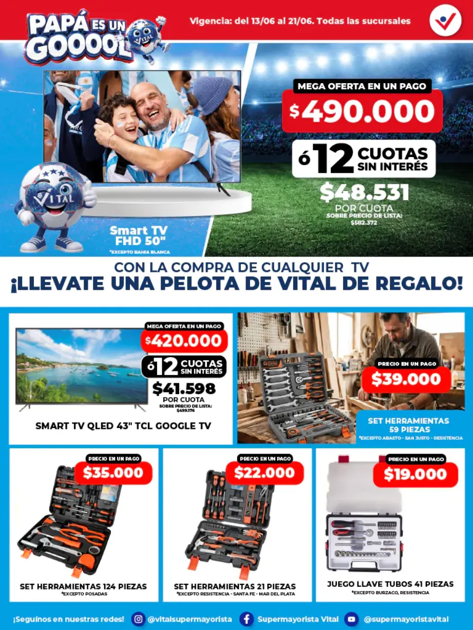 Ofertas de Ofertas Vital 15 de junio al 21 de junio 2026 - Página 5 del catálogo
