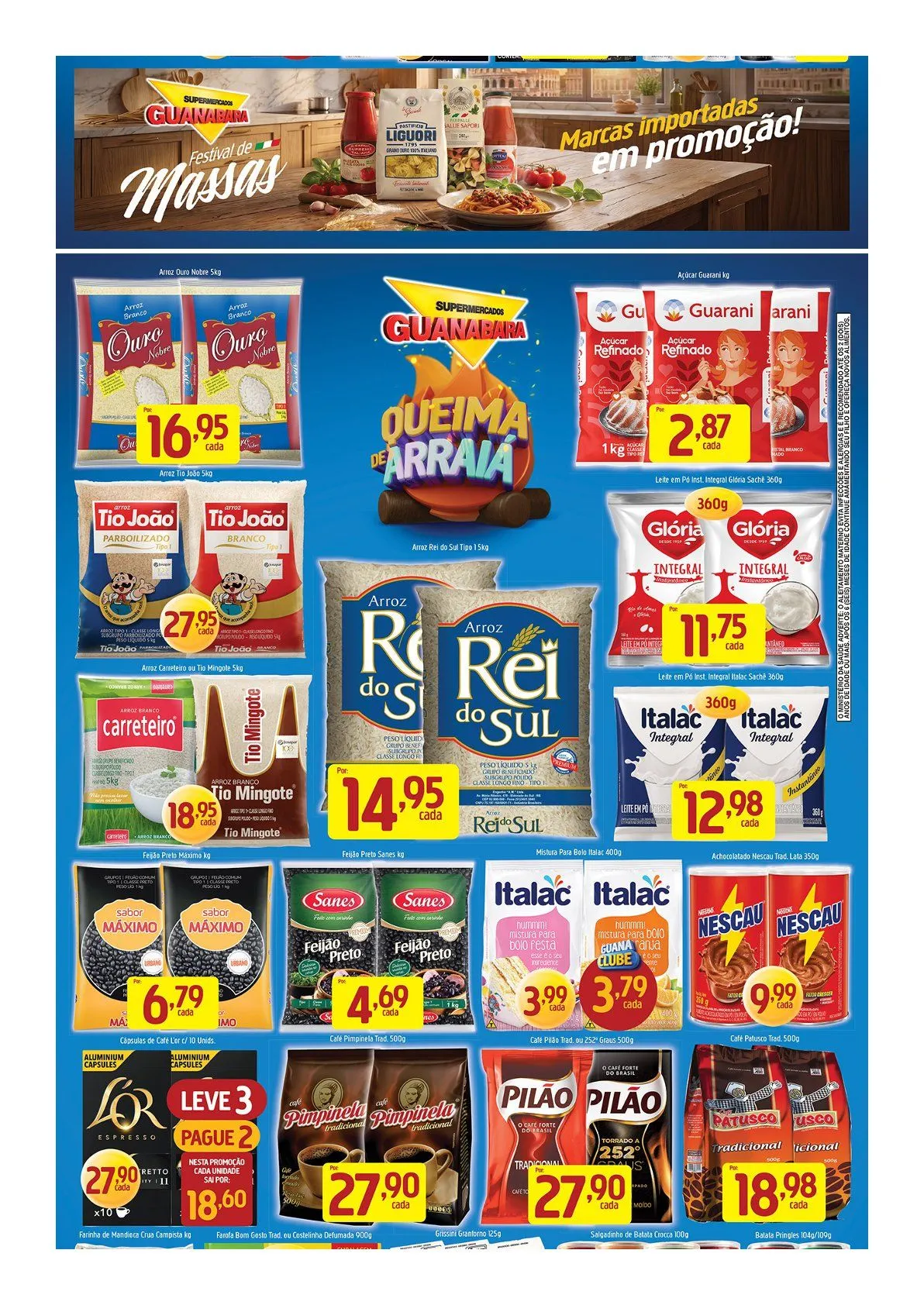 Encarte de Folhetos Supermercados Guanabara 16 de julho até 22 de julho 2026 - Pagina 2