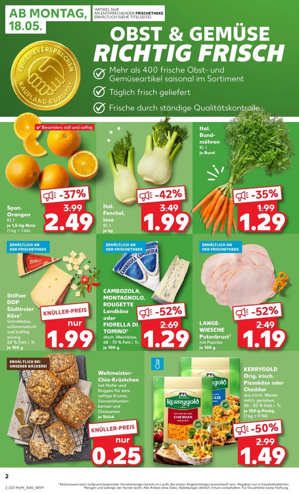 Kaufland Angebote von 18. Mai bis 20. Mai 2026 - Prospekt seite 2