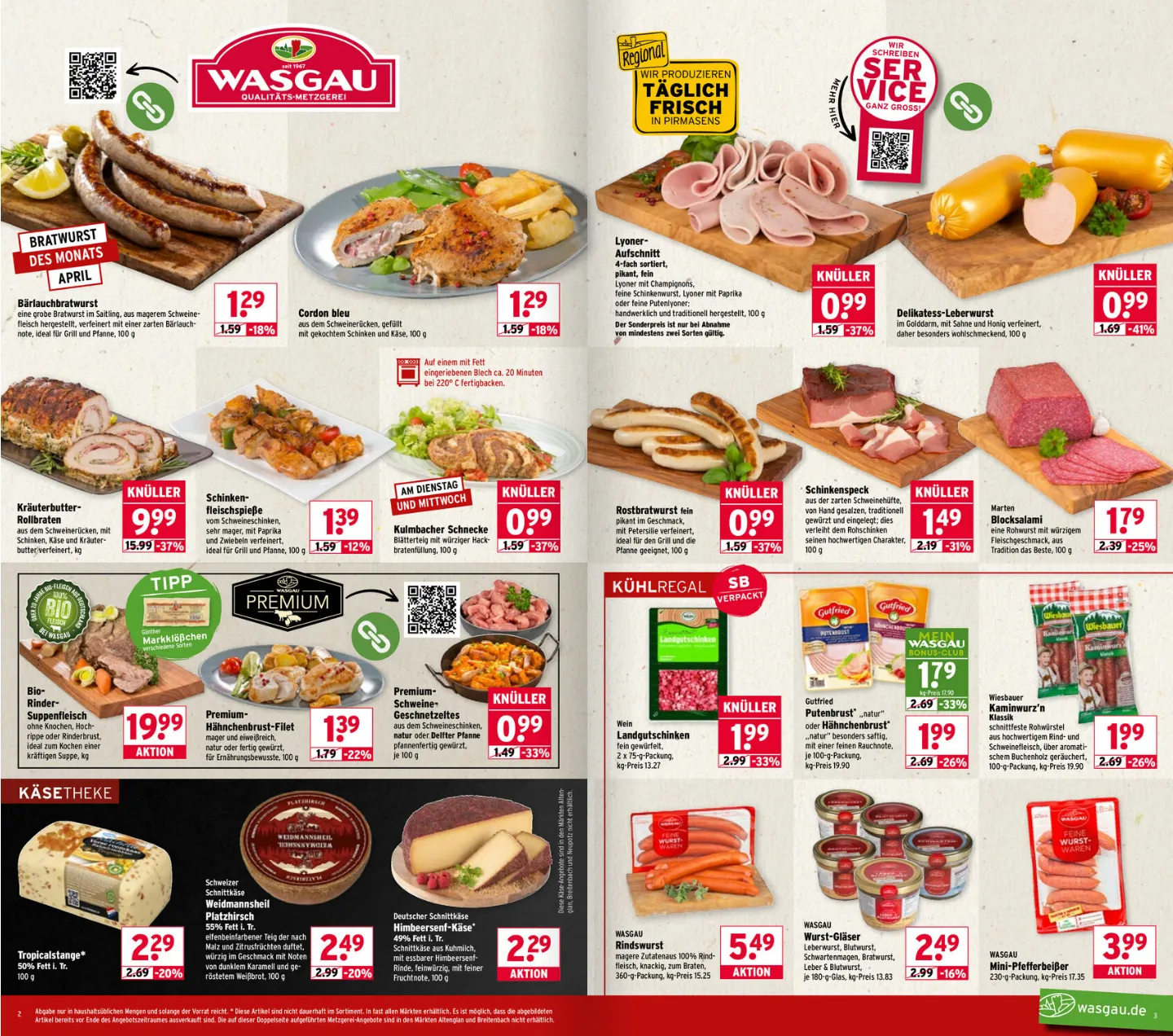 Wasgau - Wöchentliche Prospekte von 7. April bis 11. April 2026 - Prospekt seite 2