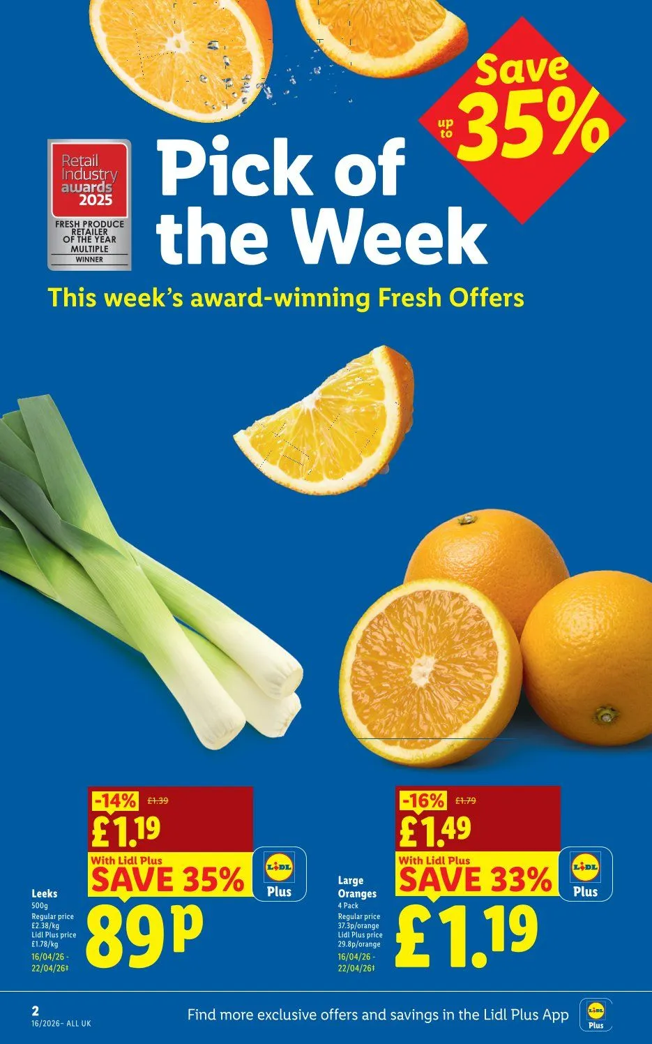 Lidl catalogues from 16 April to 22 April 2026 - Catalogue Page 2