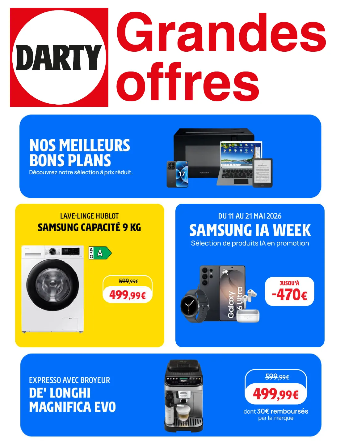 Catalogues Darty du 11 mai au 30 mai 2026 - Catalogue page 1