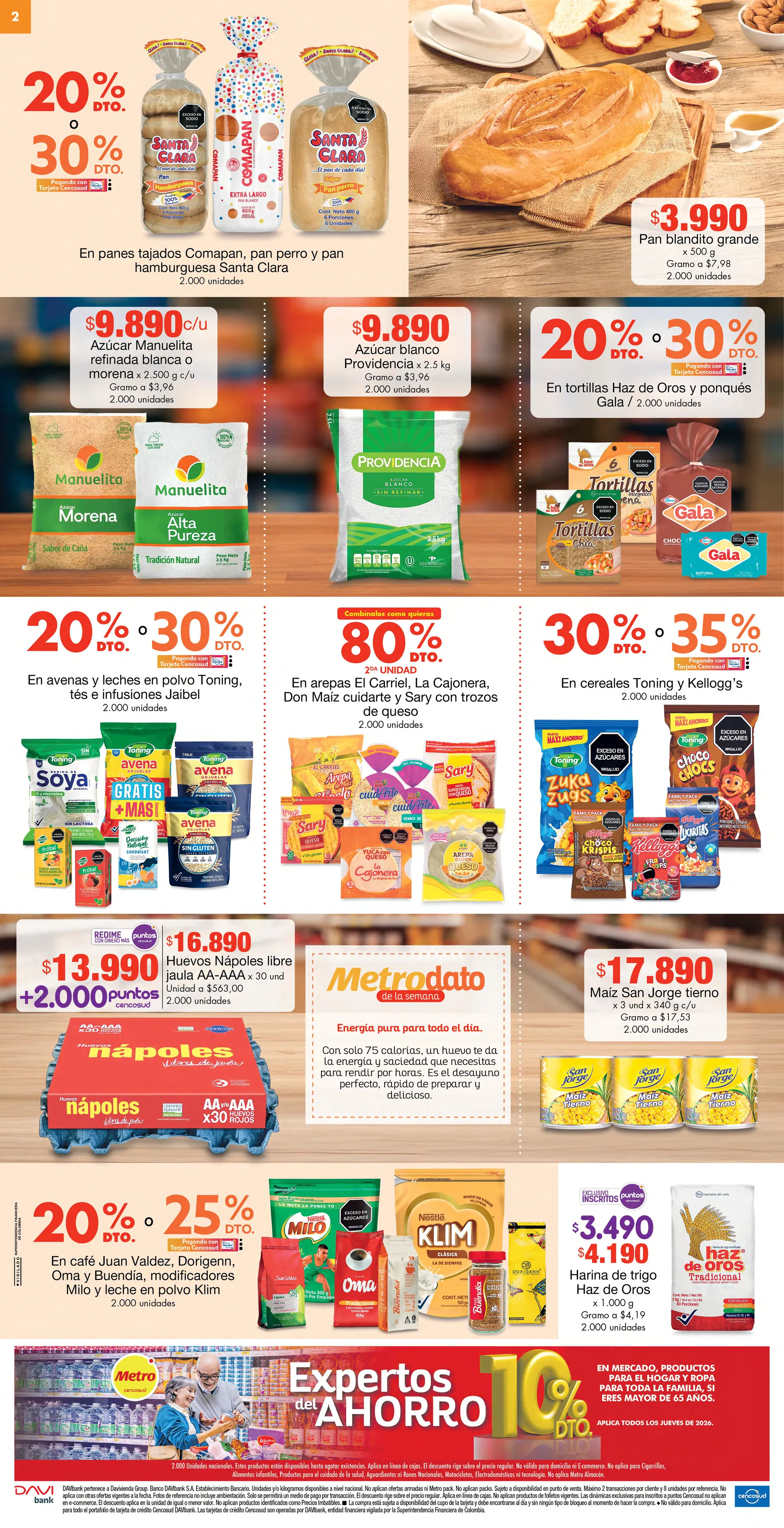 Catalogo de  Metro Ofertas 31 de julio al 2 de agosto 2026 - Pag 2