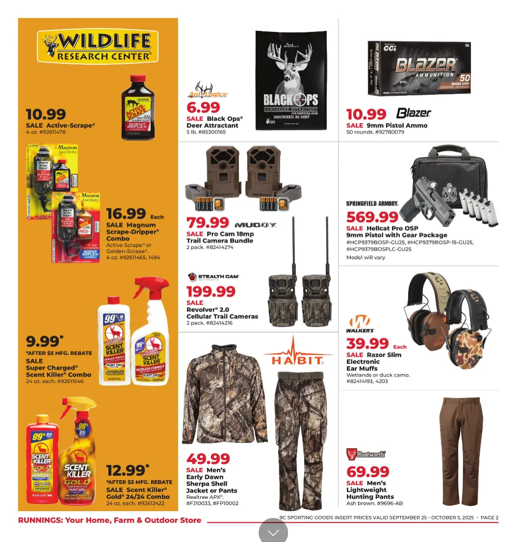 Weekly ad Runnings Sales from September 25 to October 5 2025 - Page 2