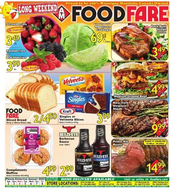 Food Fare Sales from August 2 to August 8 2025 - flyer page 